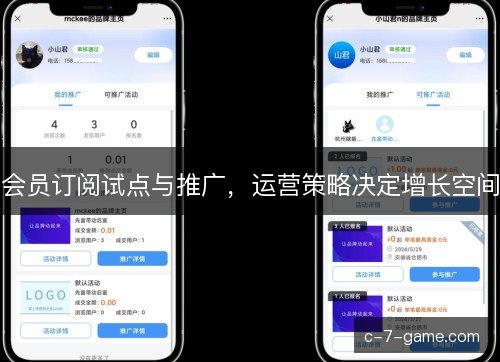 会员订阅试点与推广，运营策略决定增长空间